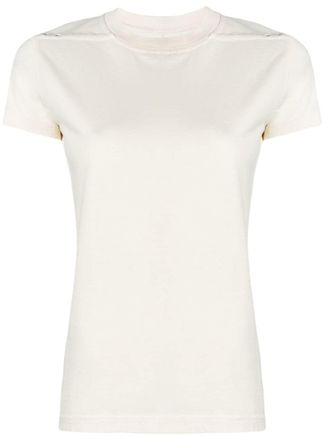 Rick Owens round neck T-shirt - women - Cotton - 38 - Neutrals
