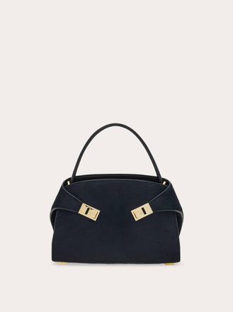 Ferragamo Women Hug soft bicolor handbag (XS) Blue