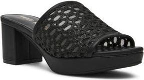 Anne Klein Paros Platform Sandal in Black at Nordstrom Rack, Size 6.5