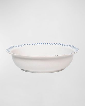 Juliska Sitio Stripe Delft Blue Serving Bowl, 12