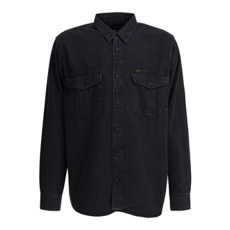 Filson Heren, Overhemden, Zwart, Maat: M Denim