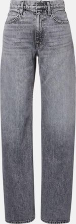 Slvrlake Denim Cassie high-rise wide-leg jeans