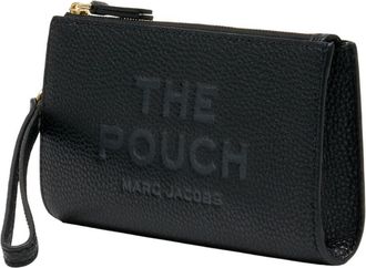 Marc Jacobs Womens Clutch Black Cowhide Wallet