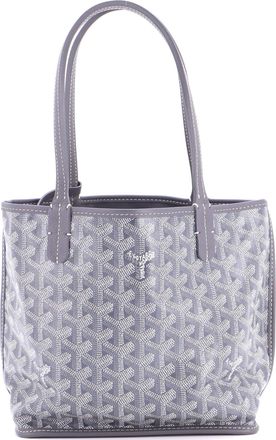 Goyard Anjou Reversible Tote Coated Canvas Mini