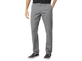 Rvca The Weekend Stretch Pants Mens Casual Pants Smoke 2 : 28 32, Polyester/Elastane/Cotton