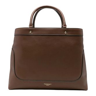 Twinset Bolso Shopper - Bags - Mujer - Marr&oacute;n - ONE SIZE