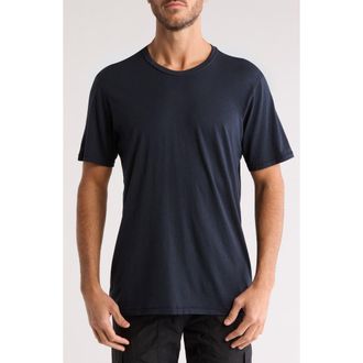 Rag & Bone Crewneck Cotton Blend T-Shirt in Navy at Nordstrom Rack, Size X-Large