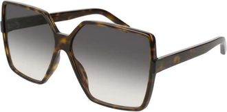 Saint Laurent Zonnebril - Dames - Zonnebrillen - Bruin - 63 MM - Accessoires