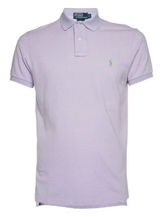 Ralph Lauren pre-owned cotton polo shirt - Purple