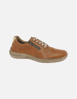 Rieker Mens Dipton Mens Casual Lightweight Trainers - Brown - Size: 9.5