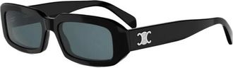 Celine Triomphe Zonnebril - Heren - Zonnebrillen - Zwart - 54 MM - Accessoires