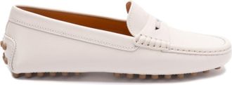Tod's Gommino Driving shoes - women - Rubber/Calf Leather - 37.5 - White