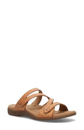 Taos Double U Slide Sandal in Caramel at Nordstrom, Size 11