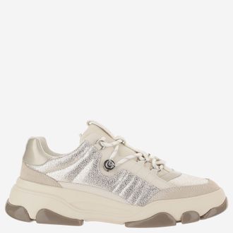 Pinko Pinko Athena leren sneakers met logo