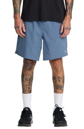 Rvca Yogger Stretch Shorts in Vintage Navy at Nordstrom, Size Xx-Large
