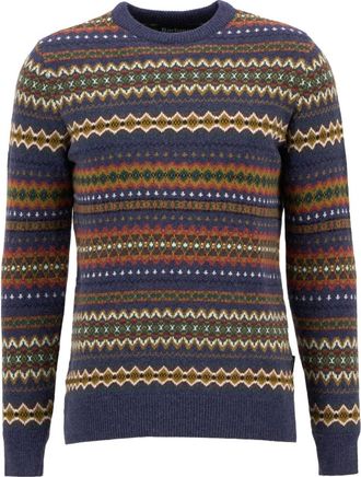 Barbour Jersey de cuello redondo Mkn 1027 Ny 72 - Knitwear - Hombre - Multicolor - M