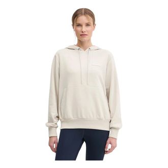 Columbia Marble Canyon French Terry Hoodie - Dames - Sportshirts - Beige - M - Katoen - Fitness