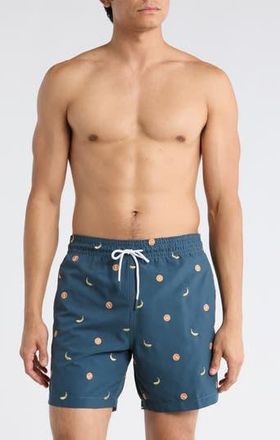 Trunks Surf & Swim Co. Sano 6.5-Inch Swim Shorts in Lake at Nordstrom Rack, Size X-Large