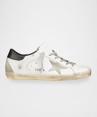 Golden Goose Super-Star Mixed Leather Sneakers