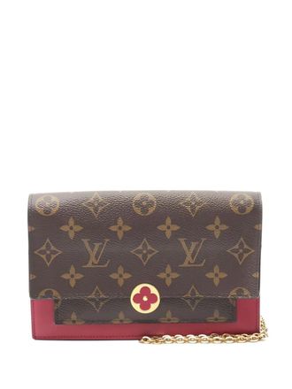 Louis Vuitton Portefeuil Flore wallet - women - PVC/Leather - One Size - Brown