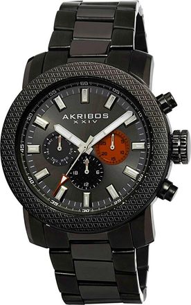 Akribos XXIV Black Mens Watch AK684BK
