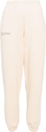 PANGAIA 365 Heavyweight track pants - women - Recycled Cotton/Cotton - L - Neutrals