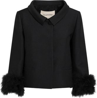 Valentino Garavani Jacket - Dames - Blazers - Zwart - 2XS - Jassen