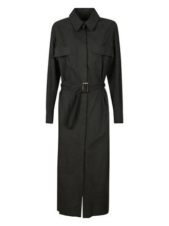 Iro Ophelie belted pocket dress - Black