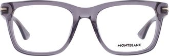 Montblanc Demo Square Mens Eyeglasses MB0266O 009 54
