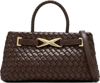 JW PEI Borsa tote Intrecciata in pelle - Marrone