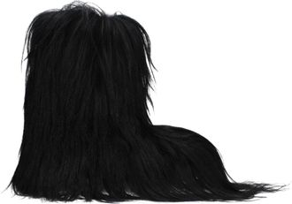 Rick Owens Fur Ankle Womens Boots