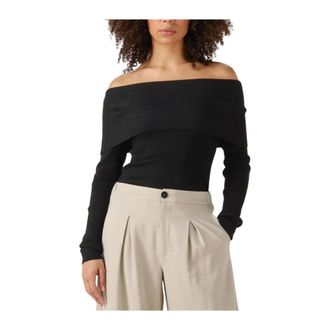 Bruuns Bazaar Dames, Tops, Zwart, Maat: S Leer