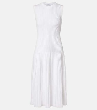 Max Mara Egizio ribbed-knit midi dress