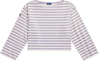 Polo Ralph Lauren T-shirt a righe - Viola