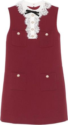 Self Portrait Self-portrait Jurken - Dames - Korte kleedjes - Rood - XS - Kleedjes