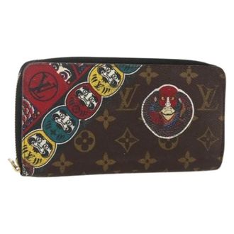 Louis Vuitton Pre-owned Wallets, female, Brown, Size: ONE SIZE Pre-owned Long Wallet