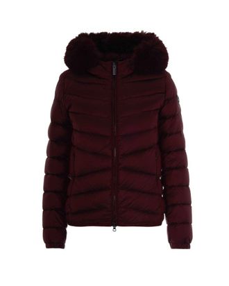Colmar Hooded Down Jacket - Bordeaux
