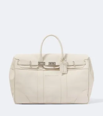 Brunello Cucinelli Leather duffel bag