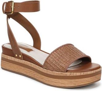 Franco Sarto Hava Platform Sandal in Fawn at Nordstrom, Size 7.5