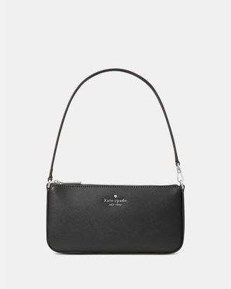 Kate Spade New York Womens Gemini Mini Bag - Black Leather - One Size