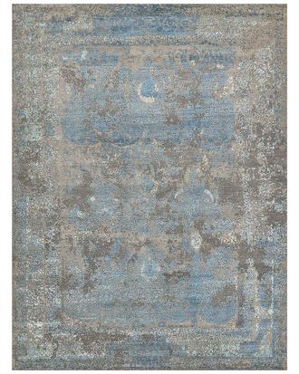 Exquisite Rugs Maison Hand-Knotted New Zealand Wool & Silk-Blend Rug