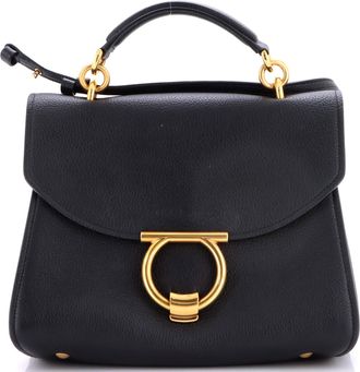 Ferragamo Margot Satchel Leather Small