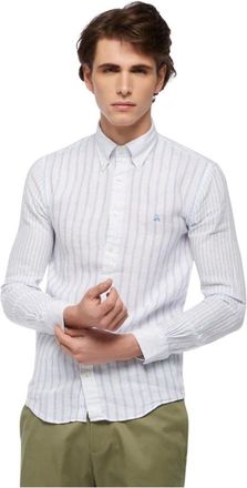 Brooks Brothers Hombre, Camisas, Azul, Talla: S