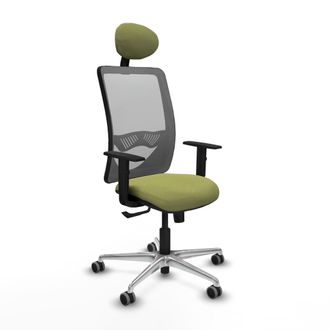 Piqueras y Crespo Silla De Oficina Piqueras Y Crespo Zulema Gris Reposabrazos Ajustables