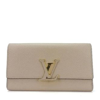 Louis Vuitton Pre-owned Wallets, female, Beige, Size: ONE SIZE Pre-owned Vintage Wallet
