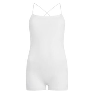 Red Valentino Playsuits, female, White, Size: XS Short Jumpsuit