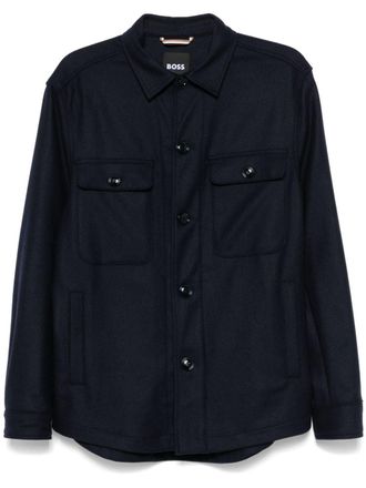 BOSS Camicia Carper - Blu