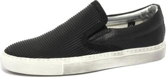 P448 E6 Zwarte Instap Schoenen Vrouwen - Dames - Loafers - Zwart - 35 EU - Schoenen