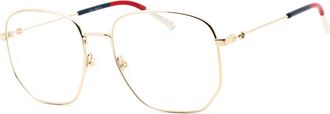 Gucci GG0396O Gold Metal Frame Eyeglasses - Gold
