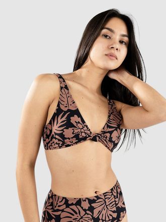 Hurley Hurley Bayside Knot Bikini Top zwart